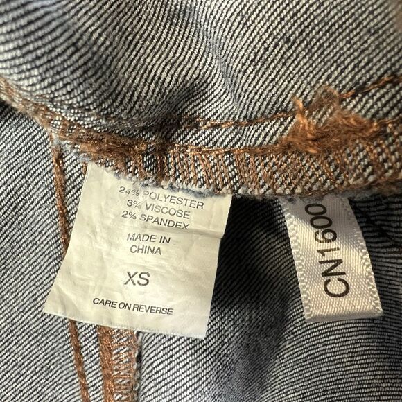 NY&C Jeans Women’s Size XS Blue High-Waist Pull-On Legging - Picture 6 of 10